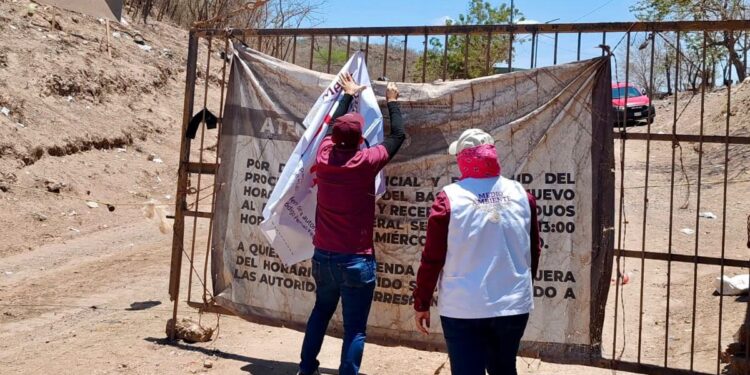 Retira PROFEPA clausura del relleno sanitario de Mazatlán tras suspensión otorgada por un juez federal
