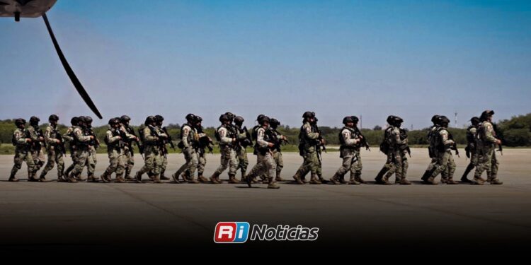 Llegan mil militares más a reforzar la seguridad en Culiacán y Navolato
