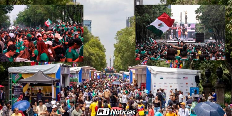 Espera Paseo de la Reforma a 25 mil aficionados para el partido de México: La zona ya está blindada por las autoridades