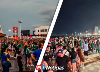 Saldo blanco durante festejos por partido de México en Sinaloa