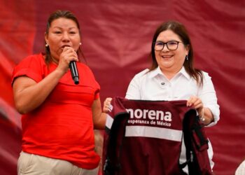 Imelda Castro encabeza encuesta de CE Research en el proceso interno de Morena en Sinaloa
