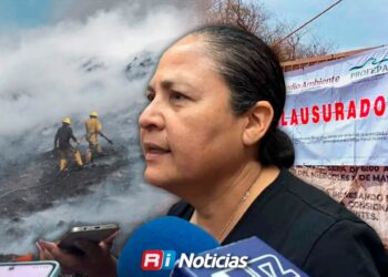 “No nos han notificado”: alcaldesa de Mazatlán sobre la multa de Profepa por el basurón