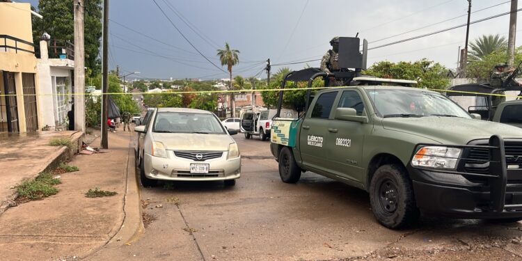 Asesinan a balazos a joven de 29 años en la colonia Gustavo Díaz Ordaz de Culiacán