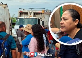 Alcaldesa de Mazatlán se compromete a solucionar demandas de trabajadores de Aseo Urbano tras paro de labores
