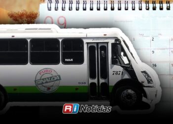 Vacaciones reducen hasta el aforo del transporte urbano en Mazatlán
