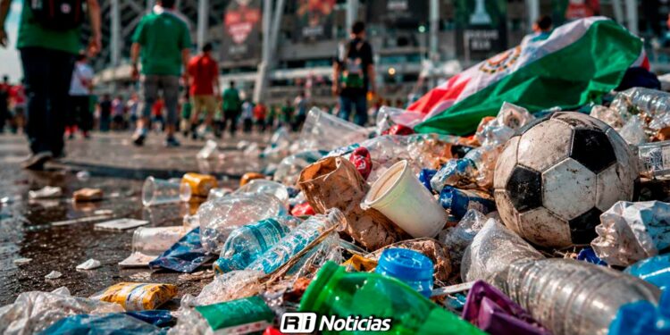 Mundial 2026 generará 34 mil toneladas de basura en México
