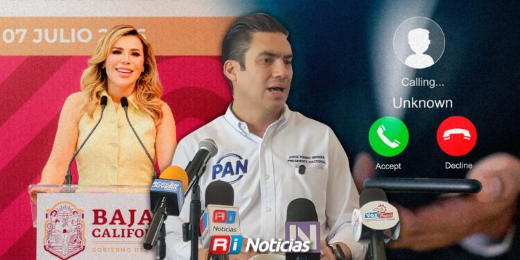 PAN demanda separar del cargo a gobernadora de Baja California por presunto audio con el FBI