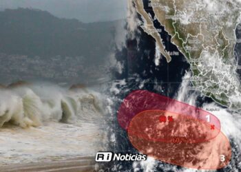 Conagua vigila dos zonas de baja presión; Una podría convertirse en el ciclón tropical Elida este día