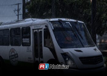 Lluvias representan uno de los principales retos para el transporte público