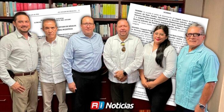 ¡Justicia más rápida en Mazatlán! Rediseñan el Juzgado Primero Familiar para acelerar procesos