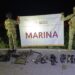 Marina repele agresión y detiene a uno, además asegura arsenal, vehículos y equipo táctico en Escuinapa