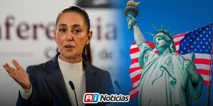 “Hemos realizado todos los esfuerzos para mejorar condiciones con Estados Unidos”, asegura Claudia Sheinbaum