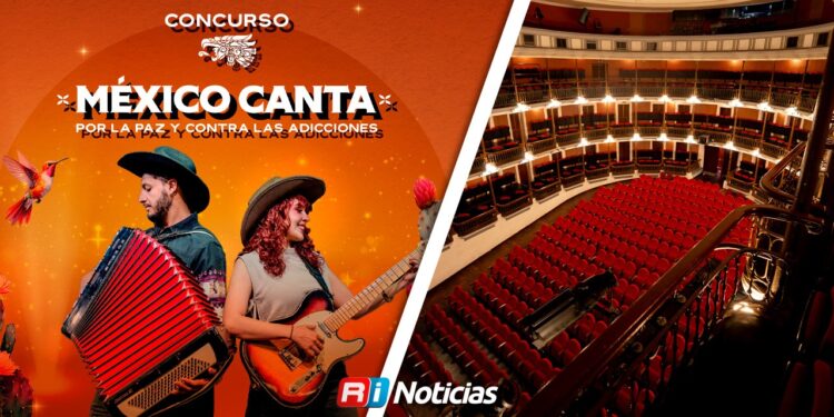 Teatro Ángela Peralta de Mazatlán recibirá semifinal de la segunda edición de “México Canta” el 31 de agosto