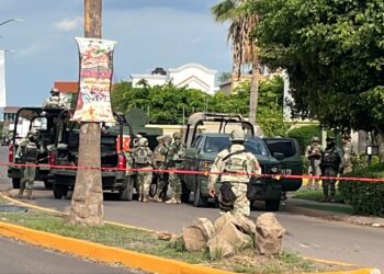 Persecución armada deja un lesionado y despliega operativo en el sector Cedros de Culiacán
