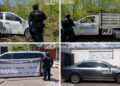 Grupo Interinstitucional recupera cuatro unidades con reporte de robo en Culiacán y Escuinapa