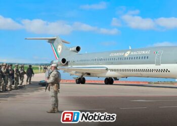Arriban más de 50 elementos de la Guardia Nacional a Los Mochis; despliegan operativo en Sinaloa