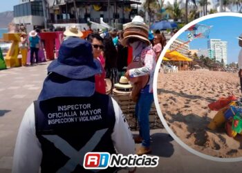 Ambulantaje en Mazatlán bajo vigilancia permanente durante vacaciones