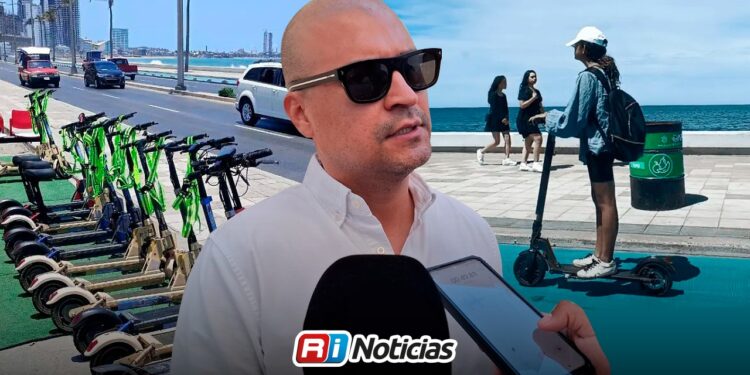 Oficialía Mayor sancionará a operadores de scooters que incumplen reglas