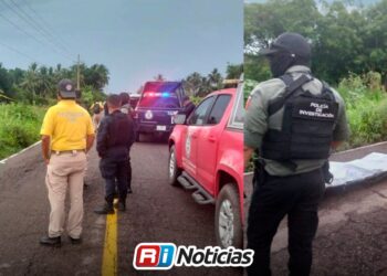 Muere mujer de 28 años y su hija queda herida tras atropello en la carretera Escuinapa-Teacapán
