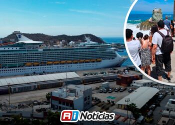 Mazatlán recibe a más de 300 mil cruceristas durante los primeros siete meses de 2026