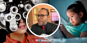 Miopía y estrabismo; consecuencia del uso de dispositivos por menores de 1 a 17 años