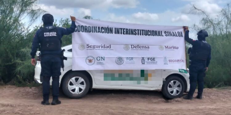 En Navolato recuperan vehículo con reporte de robo