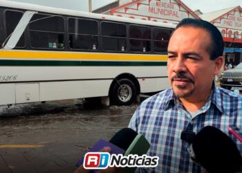 Lluvias no han afectado el servicio de camiones urbanos en Mazatlán