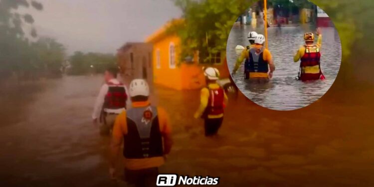Lluvia de 159.5 milímetros provoca afectaciones en 24 colonias de Mazatlán