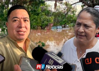 Contradicción en cifras por lluvias: alcaldesa habla de 5 familias afectadas y Bienestar reporta 61