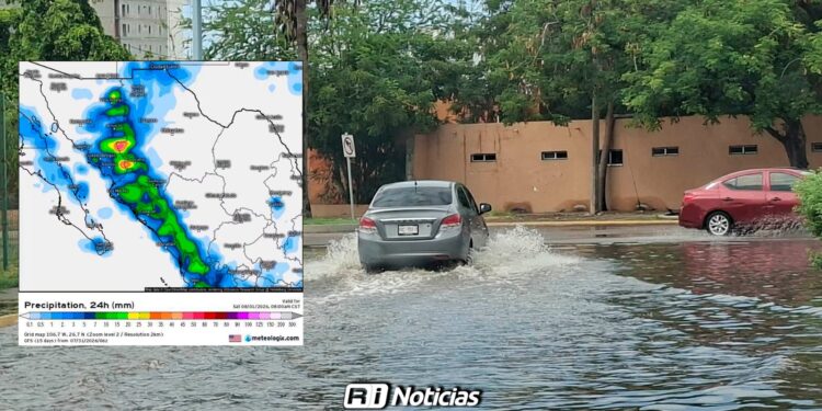 No guarde el paraguas: se prevén más lluvias y oleaje elevado para este fin de semana en Mazatlán