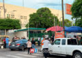 Balean a hombre cerca del Mercado de Abastos; llega por sus propios medios a un hospital en Culiacán