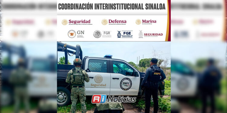Abandonan mochila con droga y municiones durante operativo al sur de Mazatlán