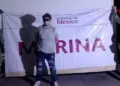Marina captura a un hombre armado con presunta cocaína en operativo cerca de la Central de Abastos de Mazatlán