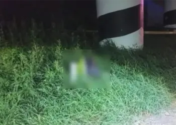 Abandonan cabeza humana y mensaje amenazante bajo puente en Escuinapa