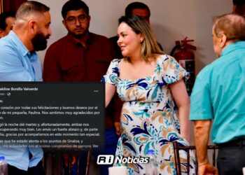 Gobernadora de Sinaloa informa el nacimiento de su bebé y envía mensaje a la ciudadanía
