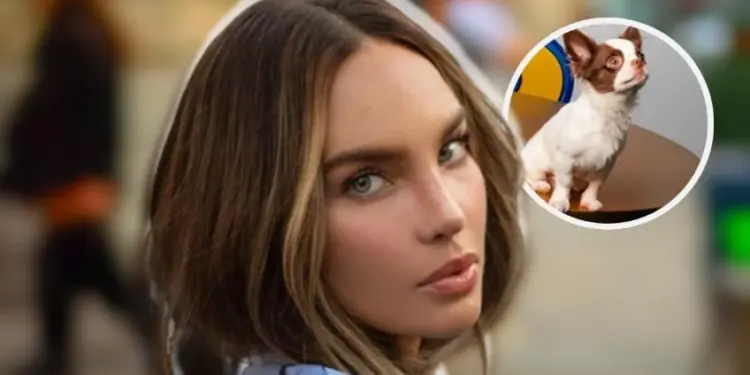 Belinda se vuelve viral por el peculiar nombre de su perrito Popper