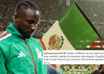 “Ustedes se merecían más alegrías”: Quiñones agradece a México por el apoyo durante el Mundial