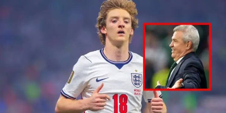 Anthony Gordon rompe el silencio y responde al “púdrete” de Javier Aguirre durante el México vs Inglaterra: “Fue divertido”