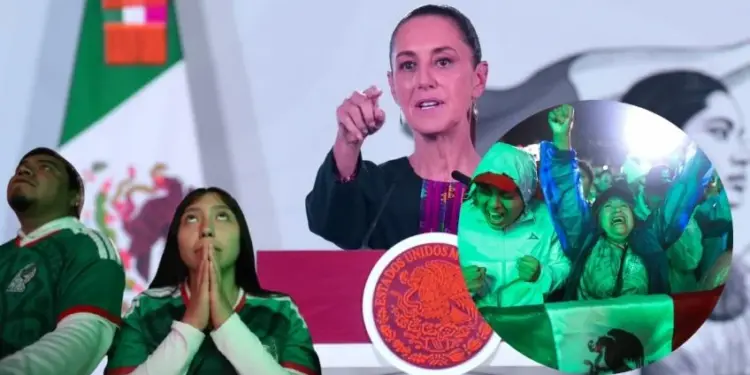 Sheinbaum celebra que México sea considerado para el Mundial de 2038, pero aclara que aún no hay planes