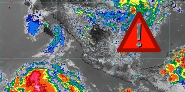 “Fausto” aumenta a 80% su probabilidad de convertirse en tormenta tropical; estos estados permanecen en alerta