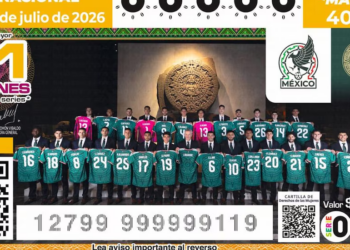 El Tri llega hasta la Lotería: lanzan billete rumbo al Mundial 2026