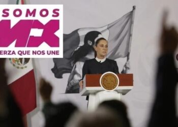Sheinbaum respalda cambio de nombre y colores de Somos México