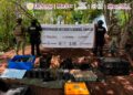 Aseguran explosivos, armas y sustancias químicas durante operativos en Sinaloa