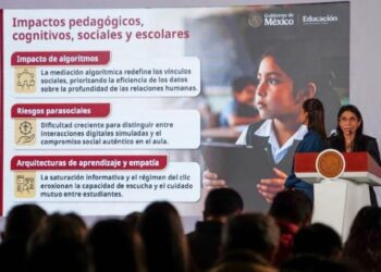 Abordan impacto de la tecnología en las aulas; así lo explican en la Mañanera