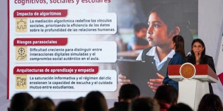 Abordan impacto de la tecnología en las aulas; así lo explican en la Mañanera