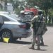 Persecución en el norte de Culiacán termina con vehículo estrellado; detienen a un hombre