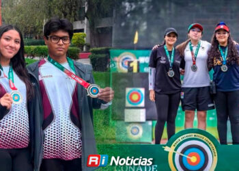 Sinaloa sube al podio con tres medallas en el Campeonato de Tiro con Arco 2026