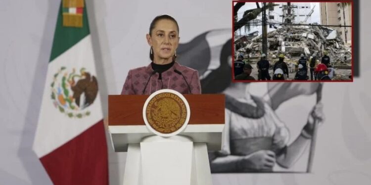 Sheinbaum confirma muerte de dos mexicanos tras sismo de 7.4 en Colombia
