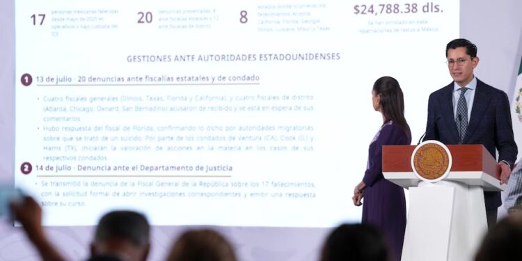 SRE gasta casi 25 mil dólares en repatriar a 7 de los 17 migrantes muertos bajo custodia de ICE