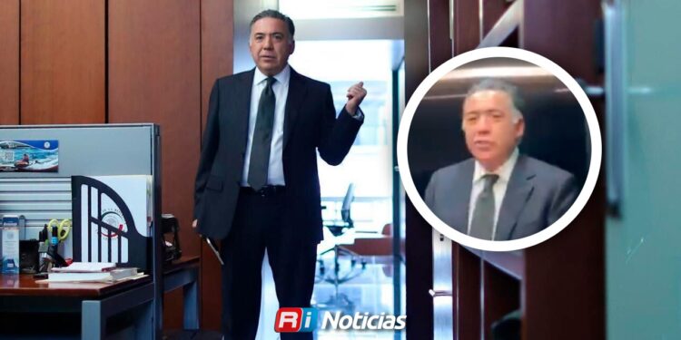 Enrique Inzunza reaparece en el Senado tras cuatro meses de ausencia y señalamientos de EU